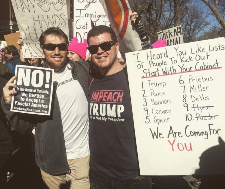 not my president's day rally photo