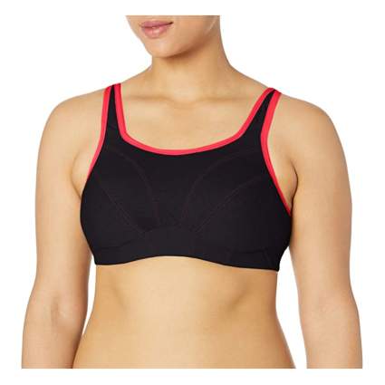 two tone plus size sports bra