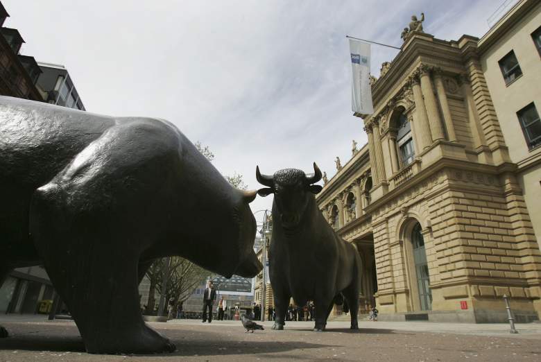Bull Market, Bear Market, Frankfurt Stock Exchange, Bull, Bear
