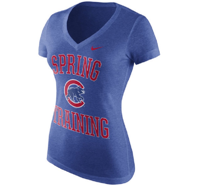Chicago Cubs Majestic 2019 Spring Training Base On Ball T-Shirt