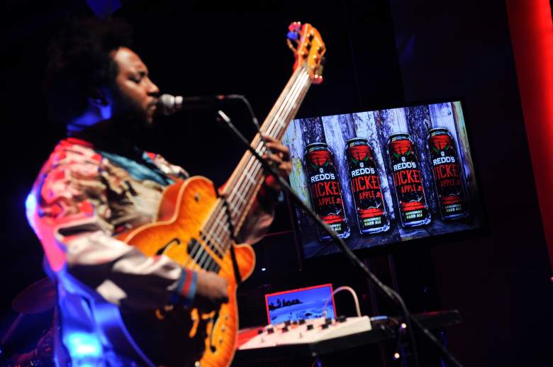 WASHINGTON, DC - AUGUST 06: Thundercat performs during Redd's Wicked Apple hosts "The Most Wicked Party" event in D.C., the third in a four-part series, with artist collective group AFROPUNK at The Howard Theatre on August 6, 2015. (Photo by Kris Connor/Getty Images for Redd's Wicked Apple)