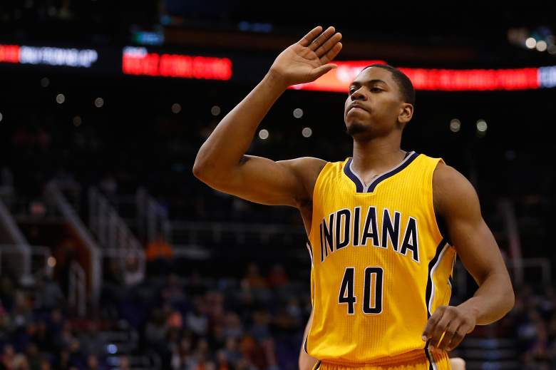 Glenn Robinson III of the Indiana Pacers in a game. (Getty)