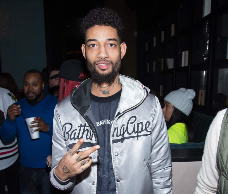 NEW YORK, NY - FEBRUARY 03: PnB Rock arrives at the Wiz Khalifa NYC Listening Event on February 3, 2016 in New York City. (Photo by Dave Kotinsky/Getty Images)