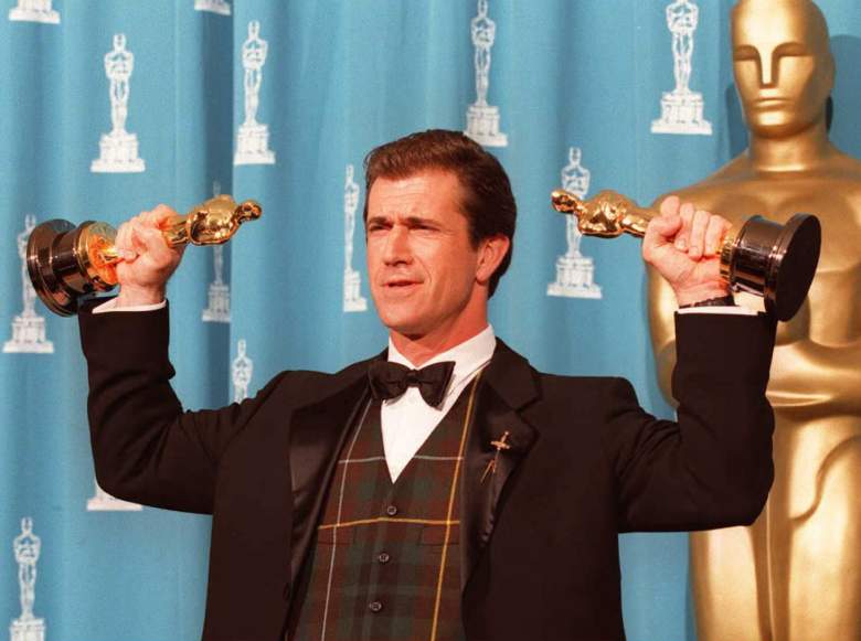 Mel Gibson Braveheart, Mel Gibson Oscars, Oscars Best Picture list