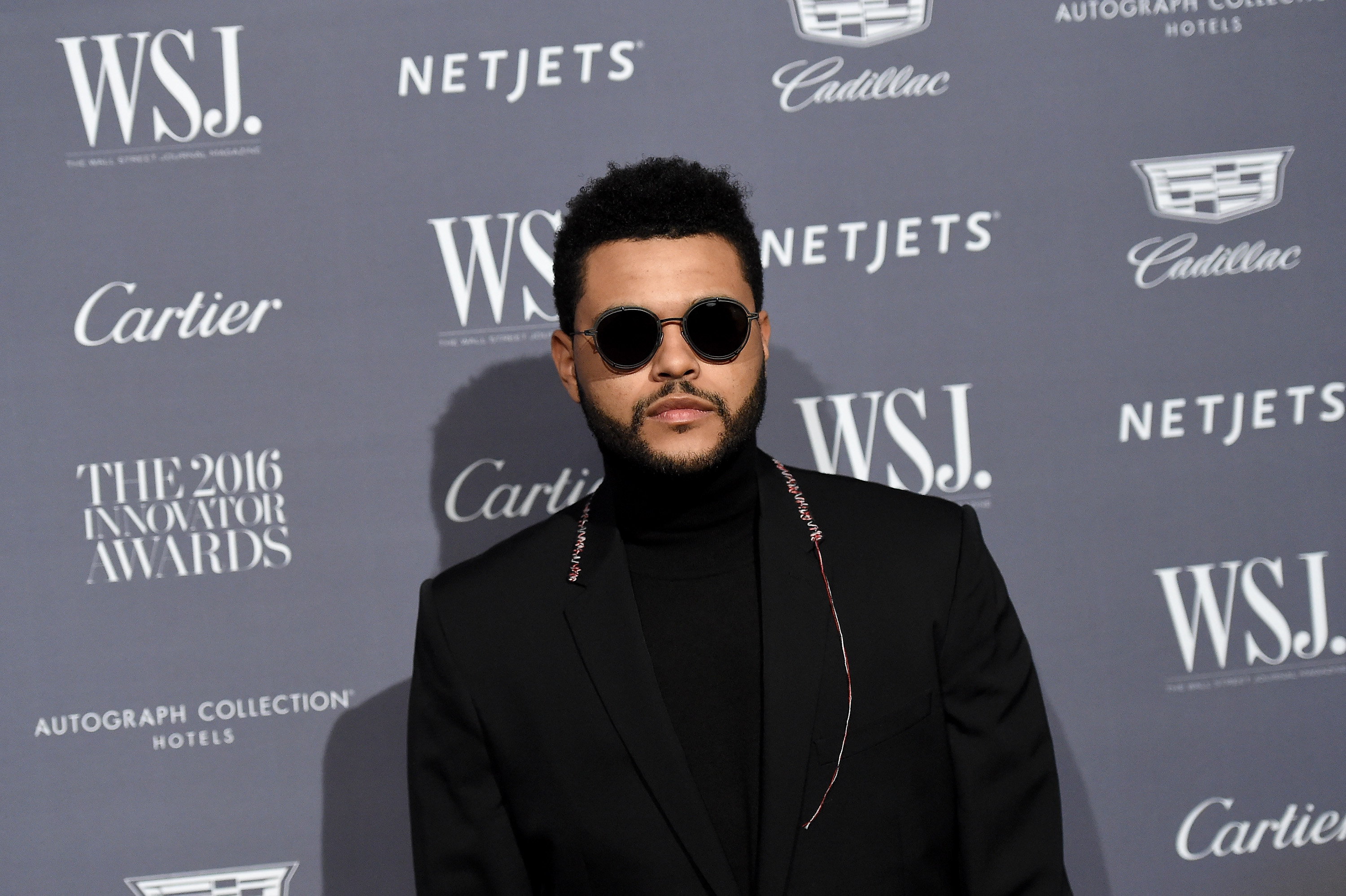 The Weeknd attends the WSJ Magazine Innovator Awards on November 2, 2016 in New York City. (Photo by Nicholas Hunt/Getty)