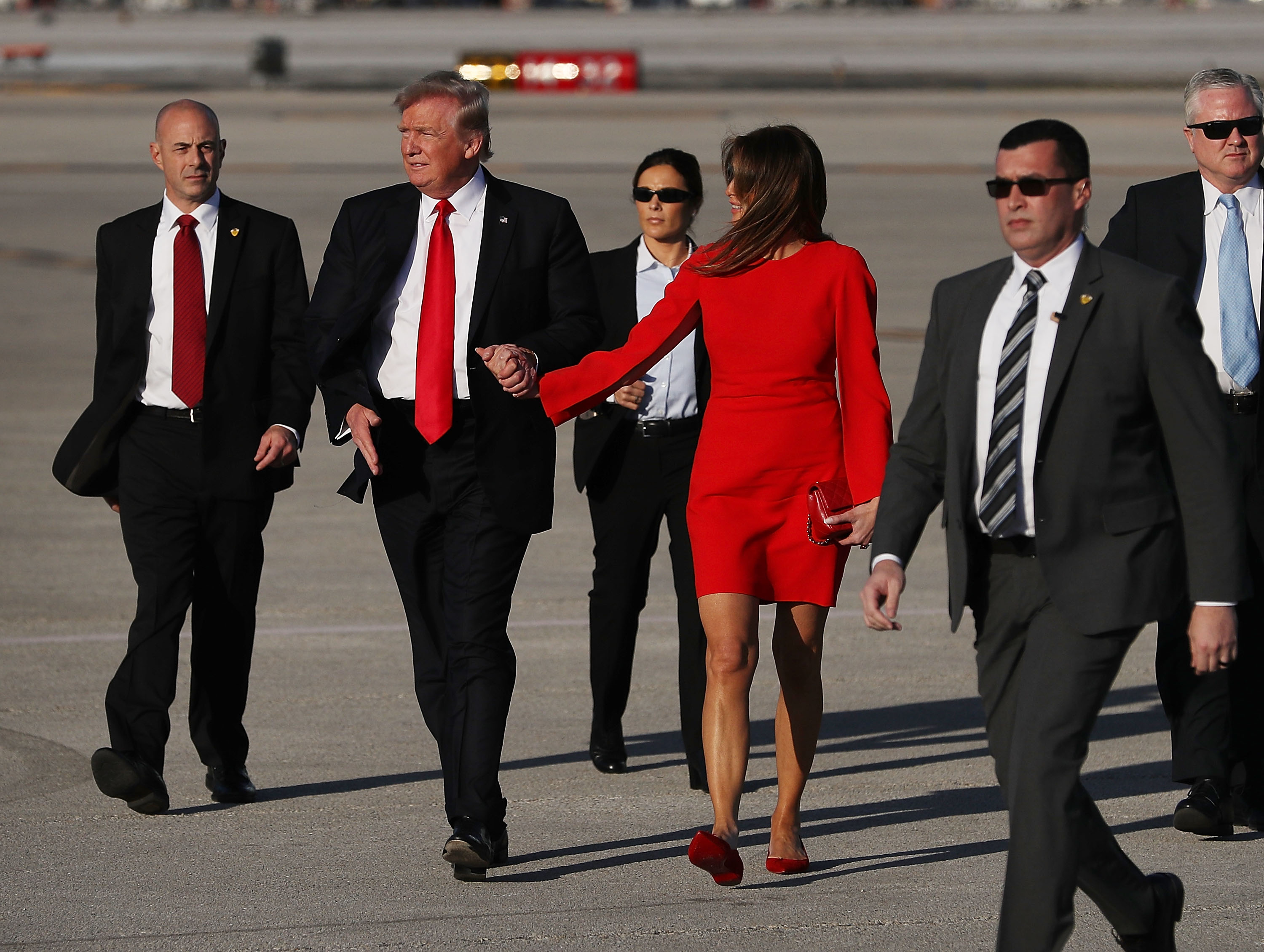 Photos Donald And Melania Trump Mar A Lago Vacation