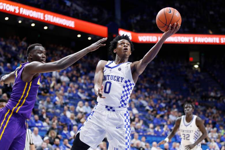 de'aaron fox, sixers, nba mock draft, predictions, simulated lottery, top best players