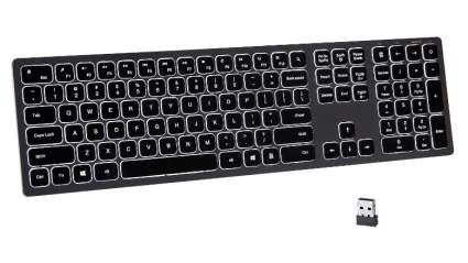 seenda backlit wireless keyboard