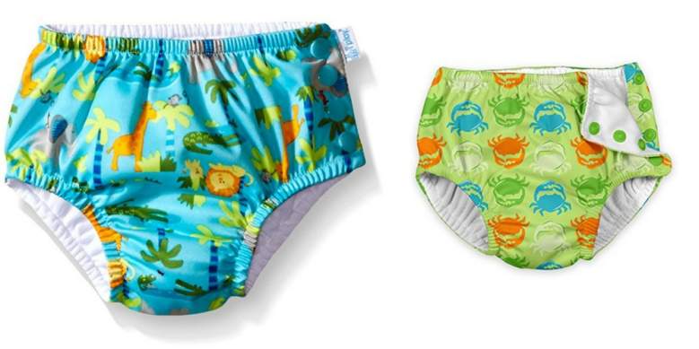  i play. Baby Boys' Snap Reusable Absorbent Swim Diaper 