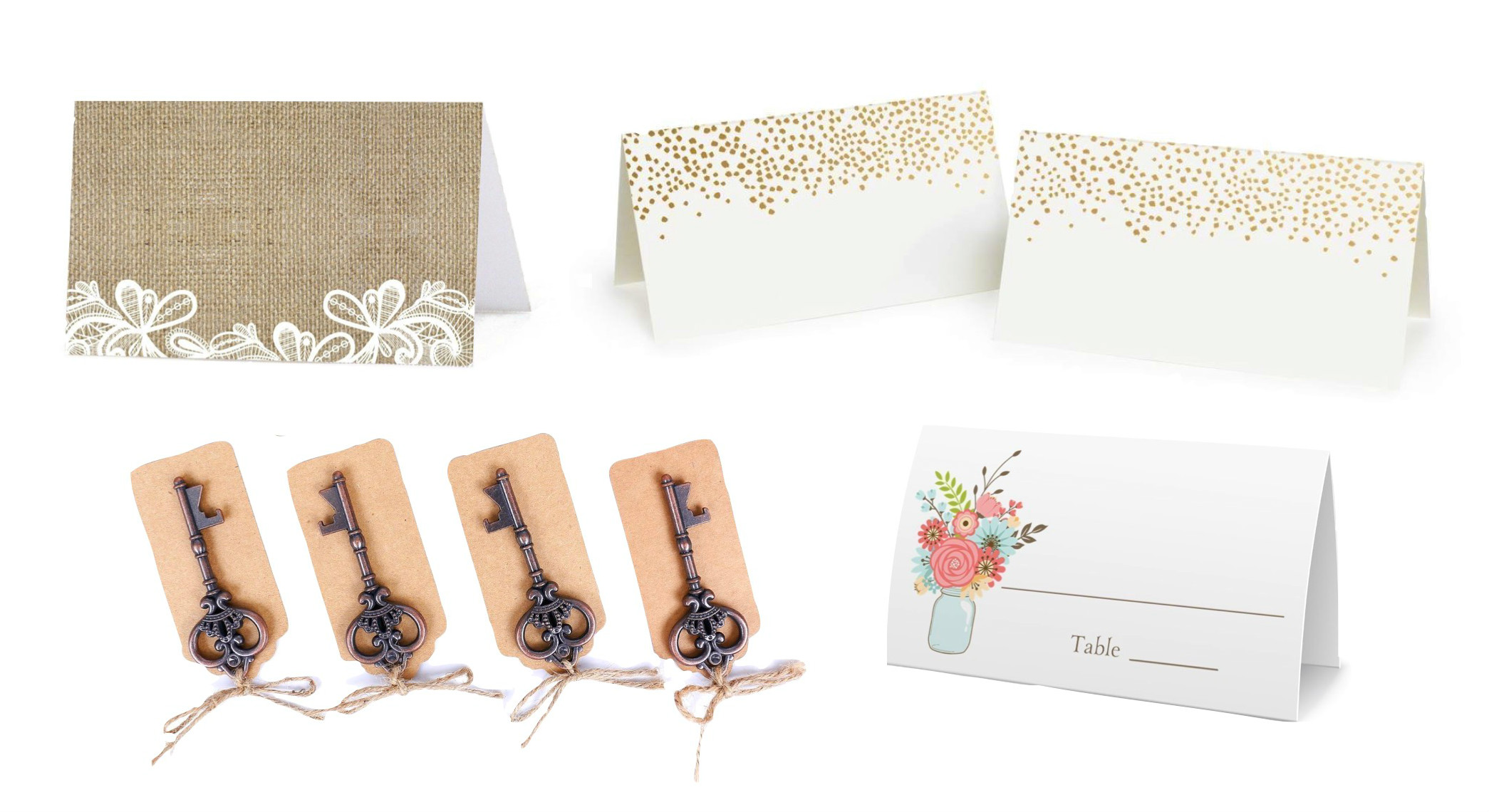 table top name cards