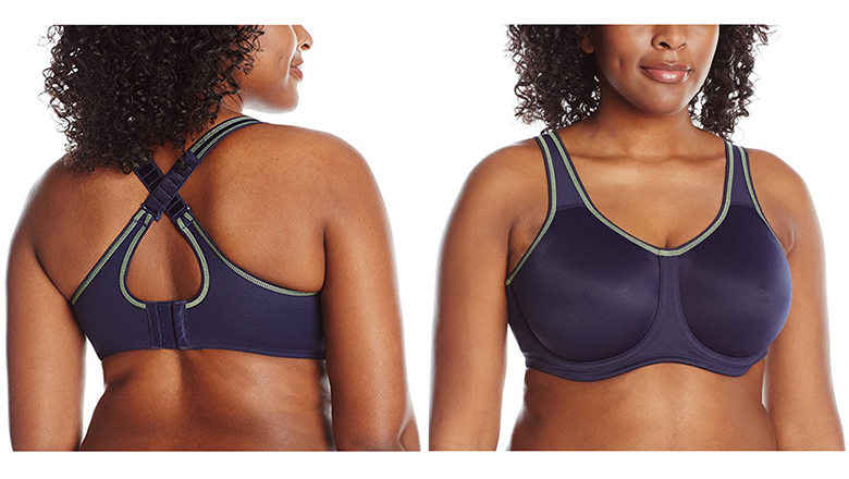 plus size supportive sports bra