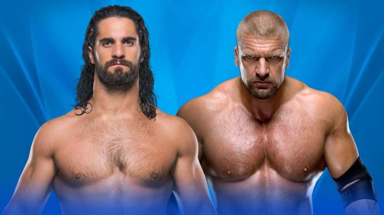 Seth Rollins Triple H wrestlemania, Seth Rollins Triple H match, Seth Rollins Triple H wrestlemania match
