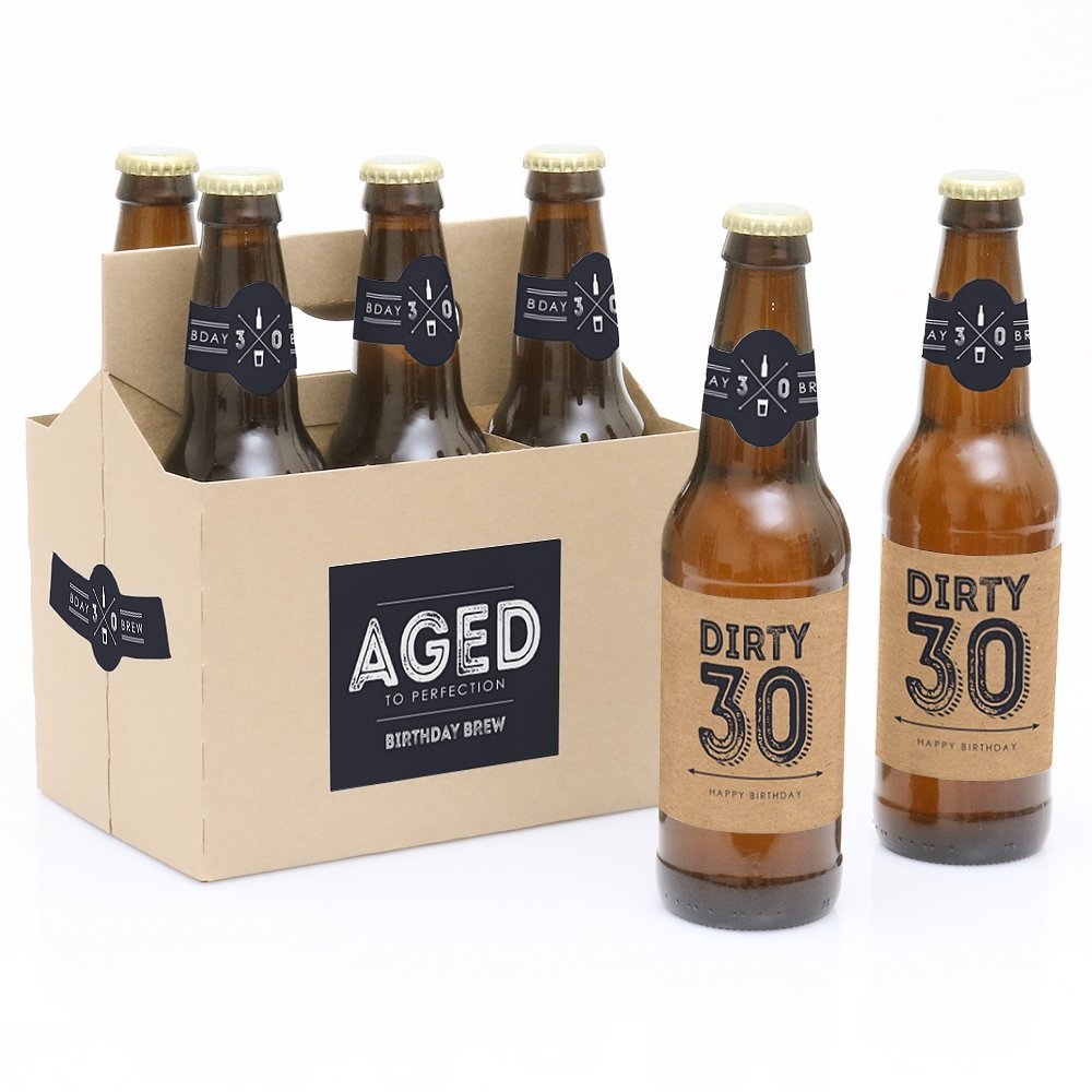 custom birthday beer labels