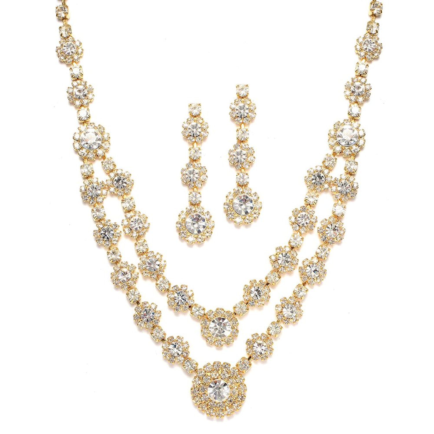 gold bridesmaid jewelry sets