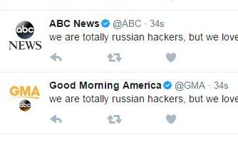 PHOTOS: ABC News, GMA Twitter Accounts Hacked