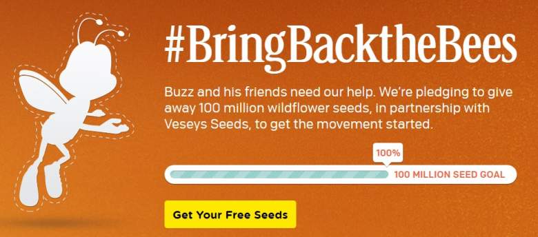 BringBackTheBees, Honey Nut Cheerios, Cheerios Wildflower Seeds