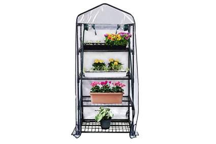4 tier mini greenhouse kit