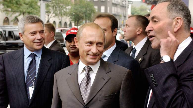 Chuck Schumer Vladimir Putin, Vladimir Putin Donald Trump, Chuck Schumer Russia