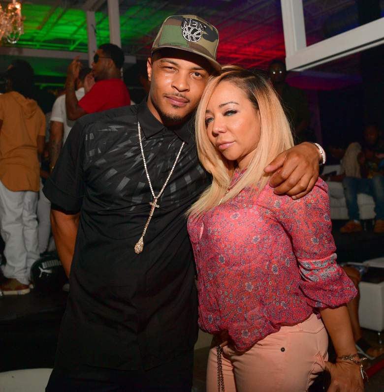 ATLANTA, GA - AUGUST 15: T.I. and Tameka 'Tiny' Harris attend young thugs 25th birthday and PUM Campaign on August 15, 2016 in Atlanta, Georgia. (Photo by Prince Williams/Getty Images for PUMA)