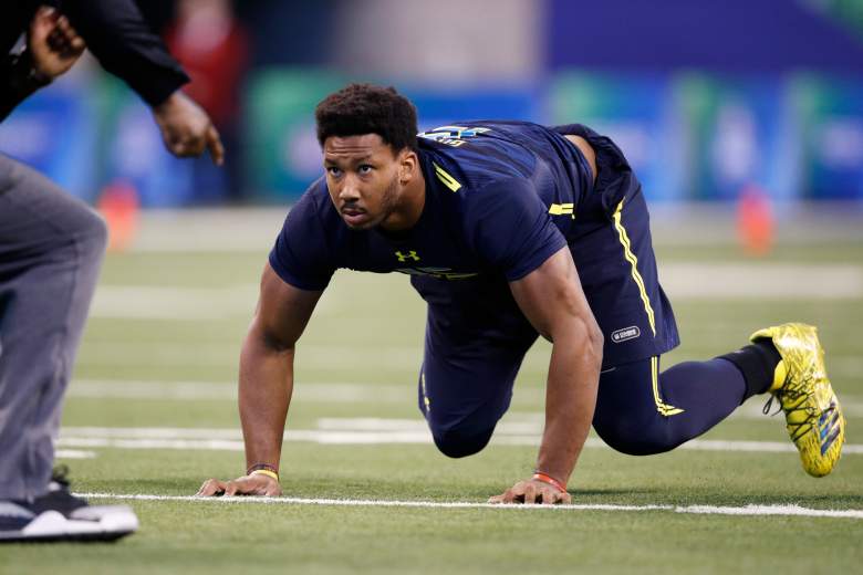 myles garrett, browns, nfl mock draft, predictions, rumors, nfl draft, latest, news, bears, jets, bills,