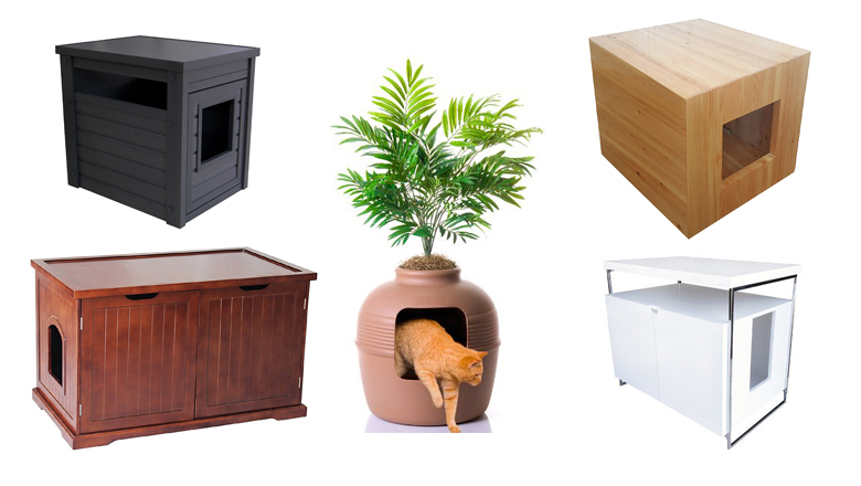 Best hidden litter boxes: 8 aesthetic litter box enclosures that double as  accent pieces | Mashable