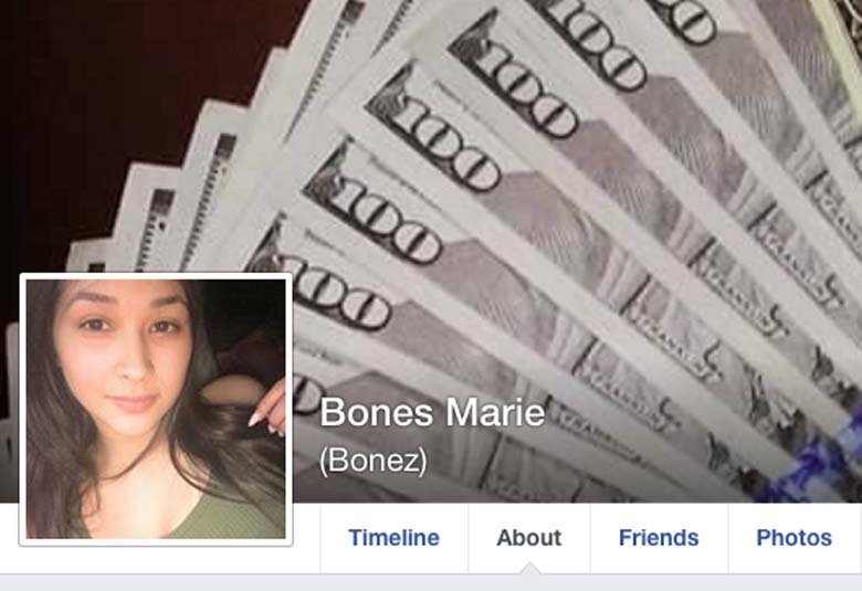 Bones Marie Facebook page