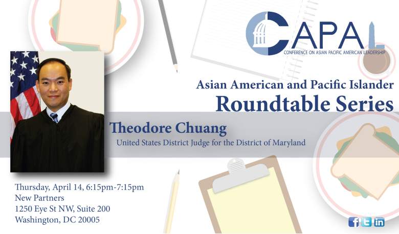 Theodore Chuang CAPAL, Theodore Chuang judge, Theodore Chuang district judge