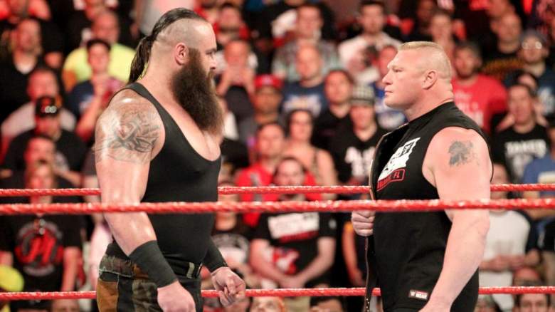 Braun Strowman Brock Lesnar, Brock Lesnar Braun Strowman raw, monday night raw brock lesnar braun strowman