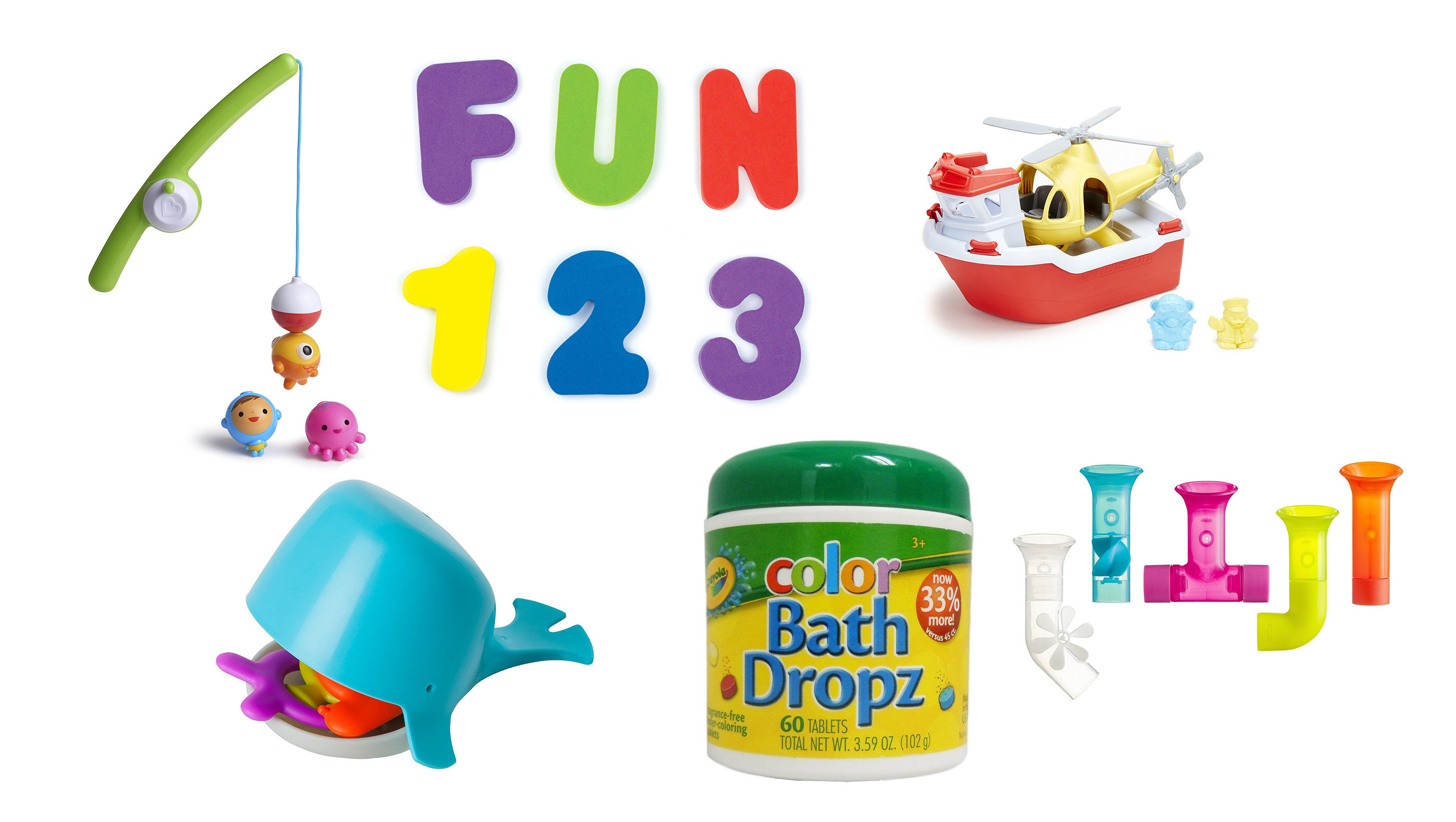fun bath toys for 3 year old