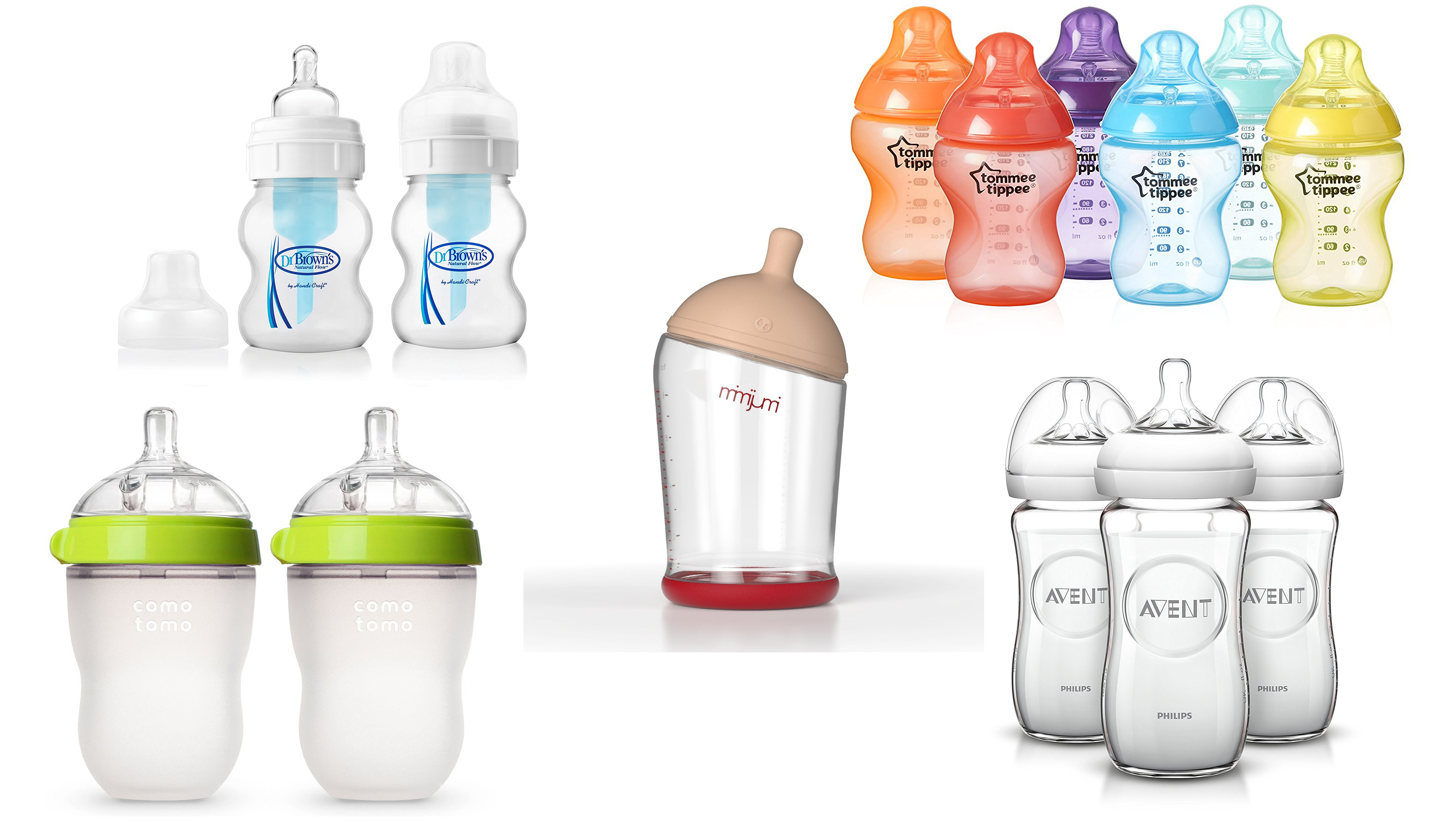 recommended bottles for breastfed babies