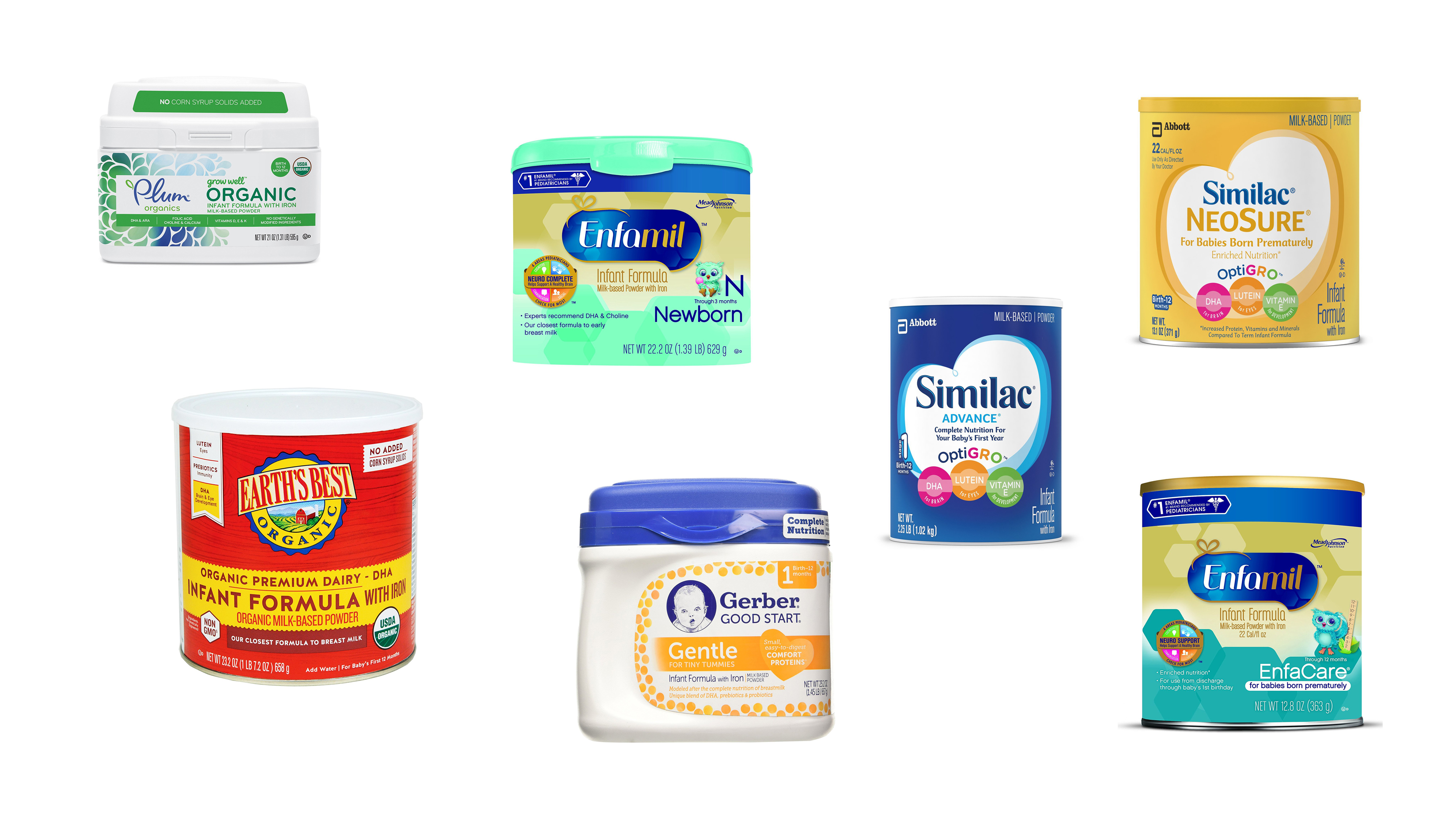 types of baby formula        <h3 class=