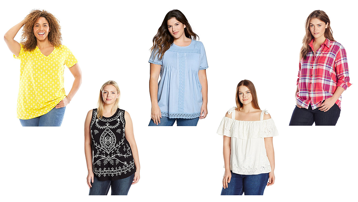 casual plus size shirts