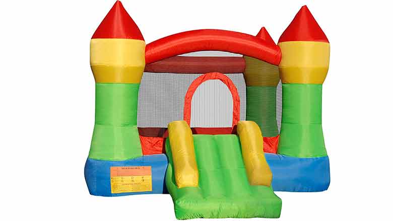 little tikes bounce house with basketball hoop