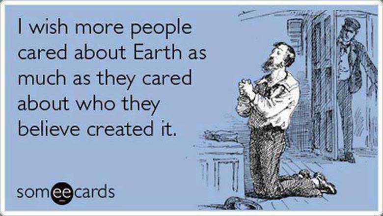 funny earth day captions