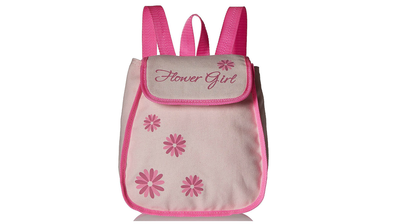 flower girl backpack