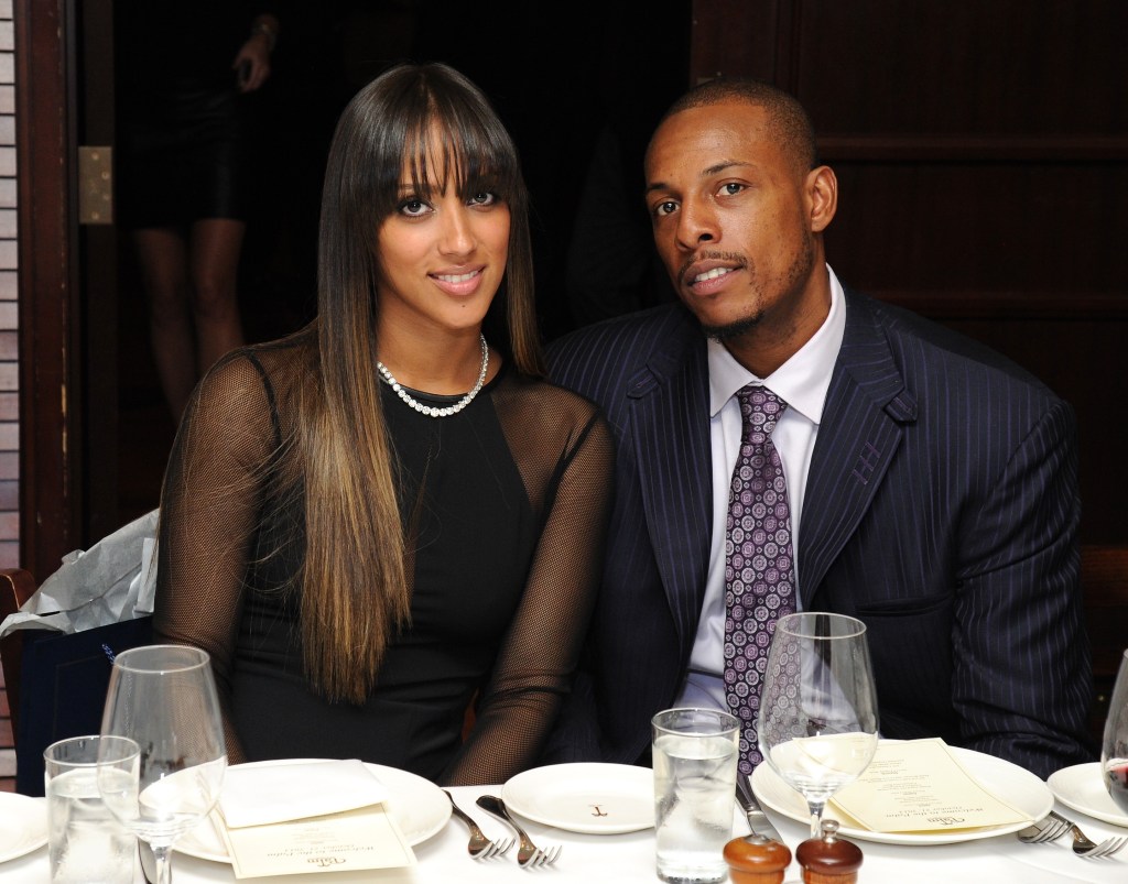 Paul Pierce and his wife Julie Pierce