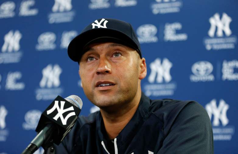 Derek Jeter press conference, Derek Jeter announcement, Derek Jeter media conference