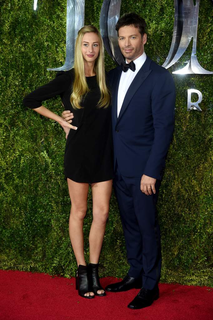 Harry Connick Jr and his daughter Georgia at the Tony Awards