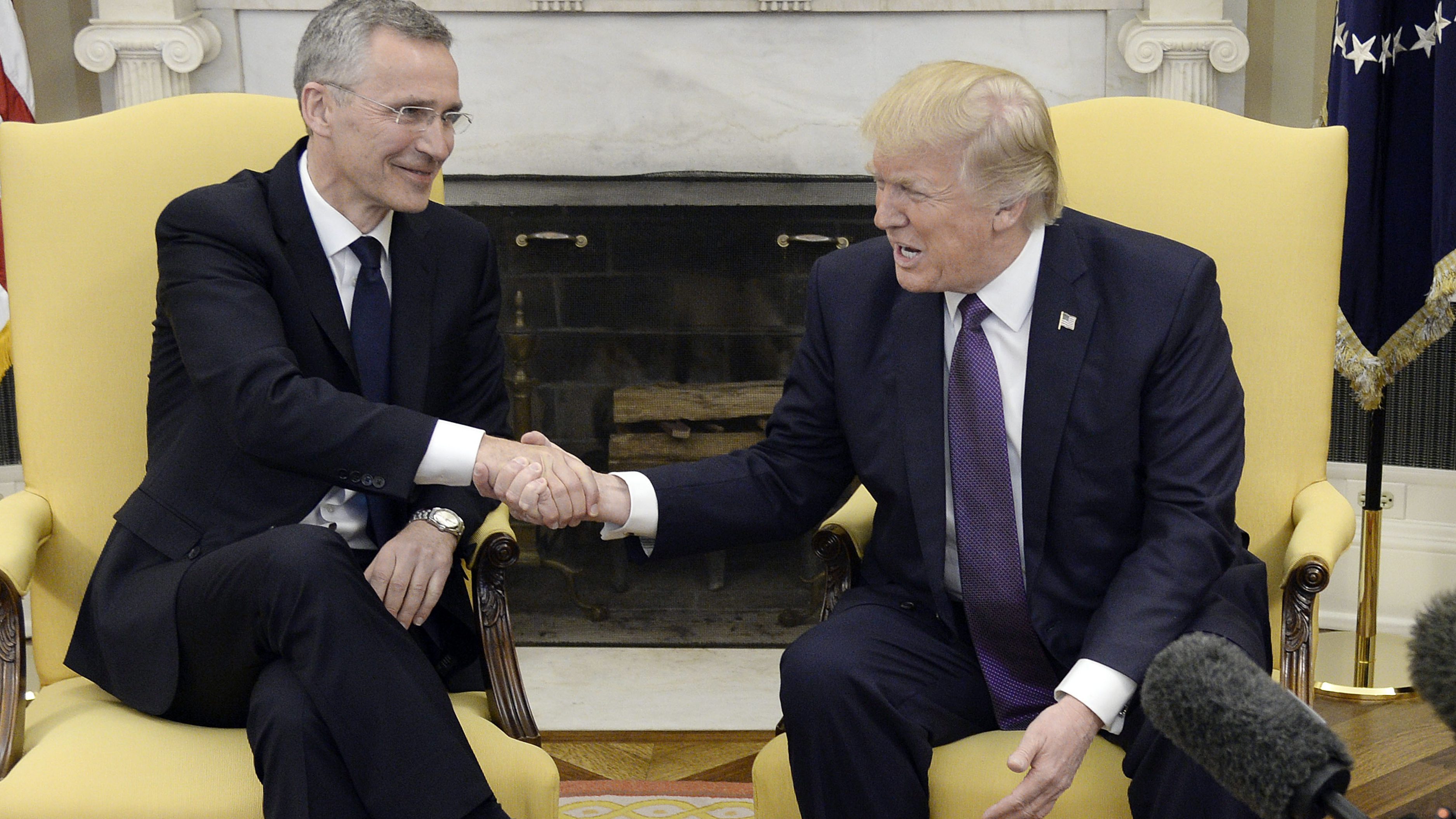 WATCH: Donald Trump & NATO's Jens Stoltenberg Press Conference Video