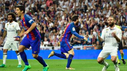 WATCH: Lionel Messi Scores Game Winning Goal in El Clasico