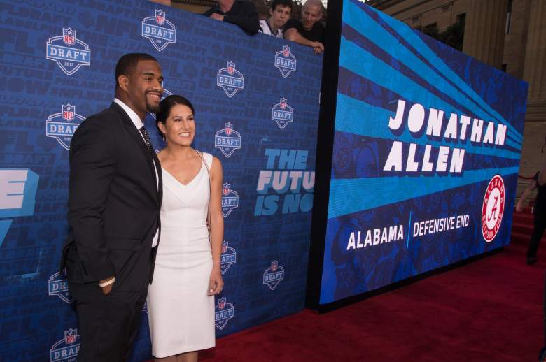 jonathan allen, nfl draft, pictures, photos, best dressed players, suits, who