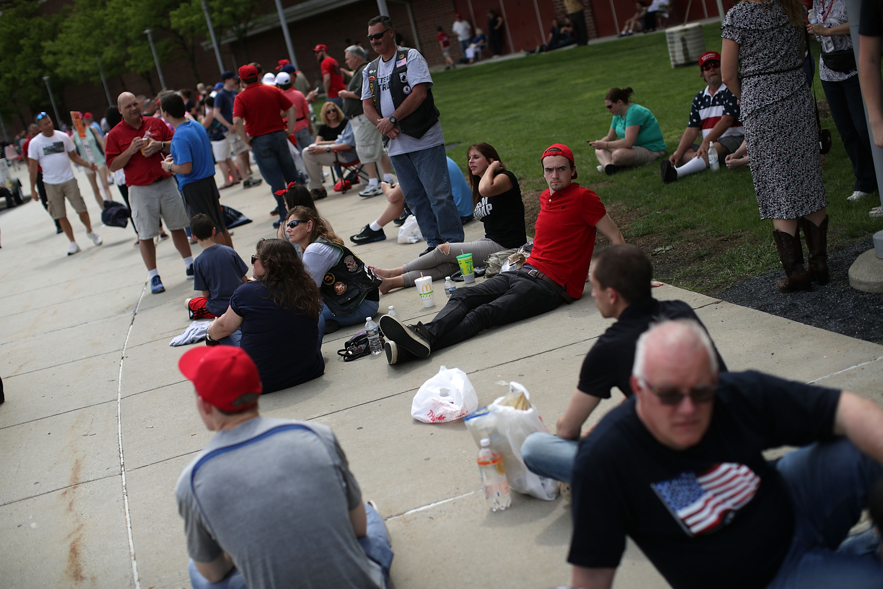 Trump's Harrisburg, Pennsylvania Rally: Photos From The Event