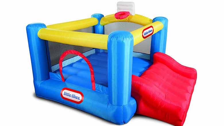 little tikes inflatable bounce house