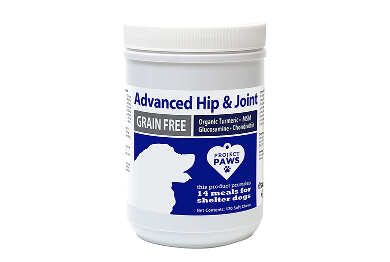 Image of project paws hip and joint supplement