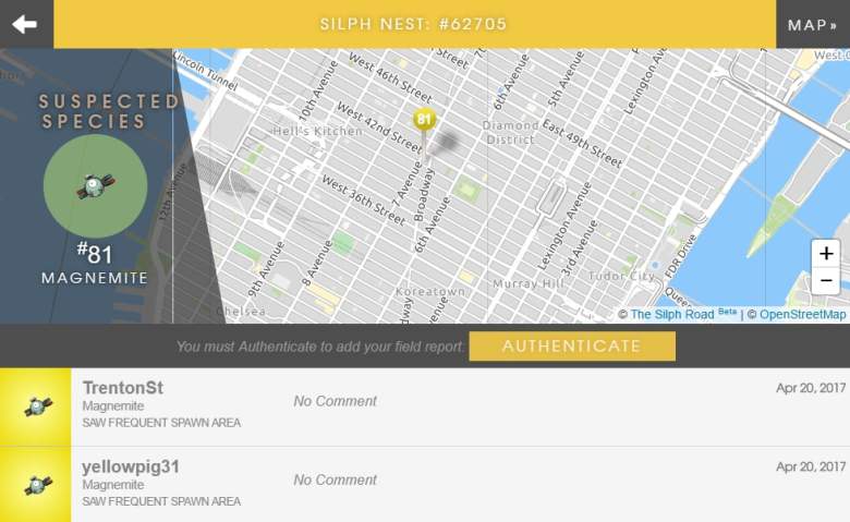 The Silph Road, The Silph Road pokemon go, The Silph Road pokemon go map
