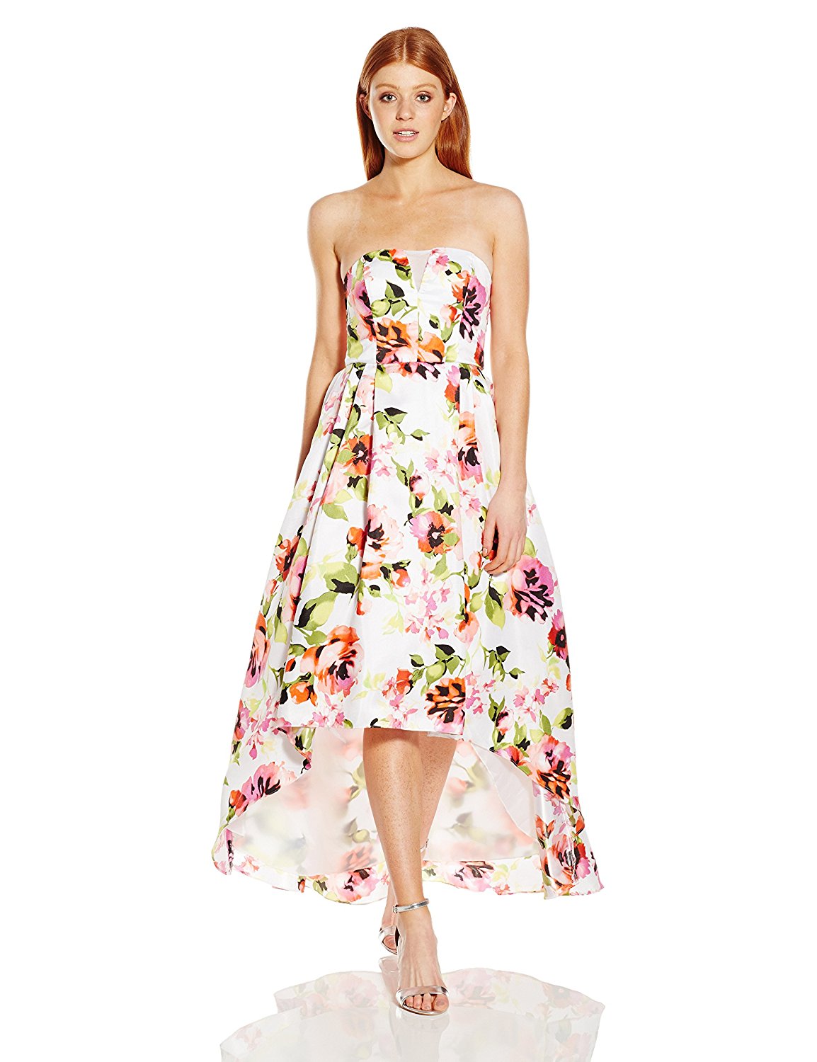 floral rehearsal dinner dress