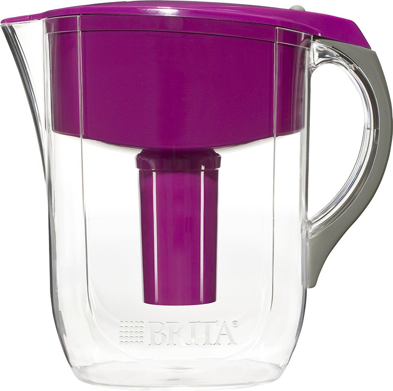 Brita 10 Cup Grand BPA Free Water Pitcher with 1 Filter