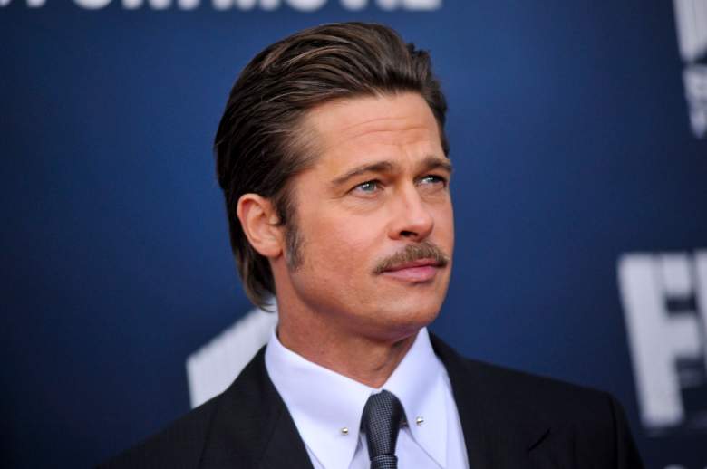 Brad Pitt at 'The Fury' premiere