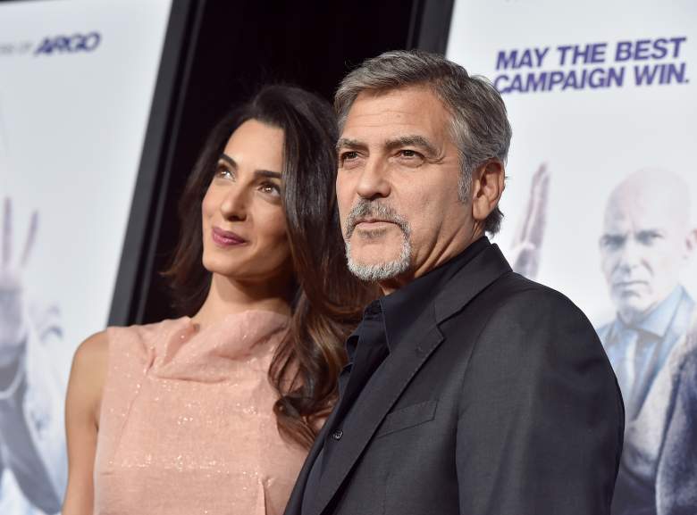 Amal Clooney twins