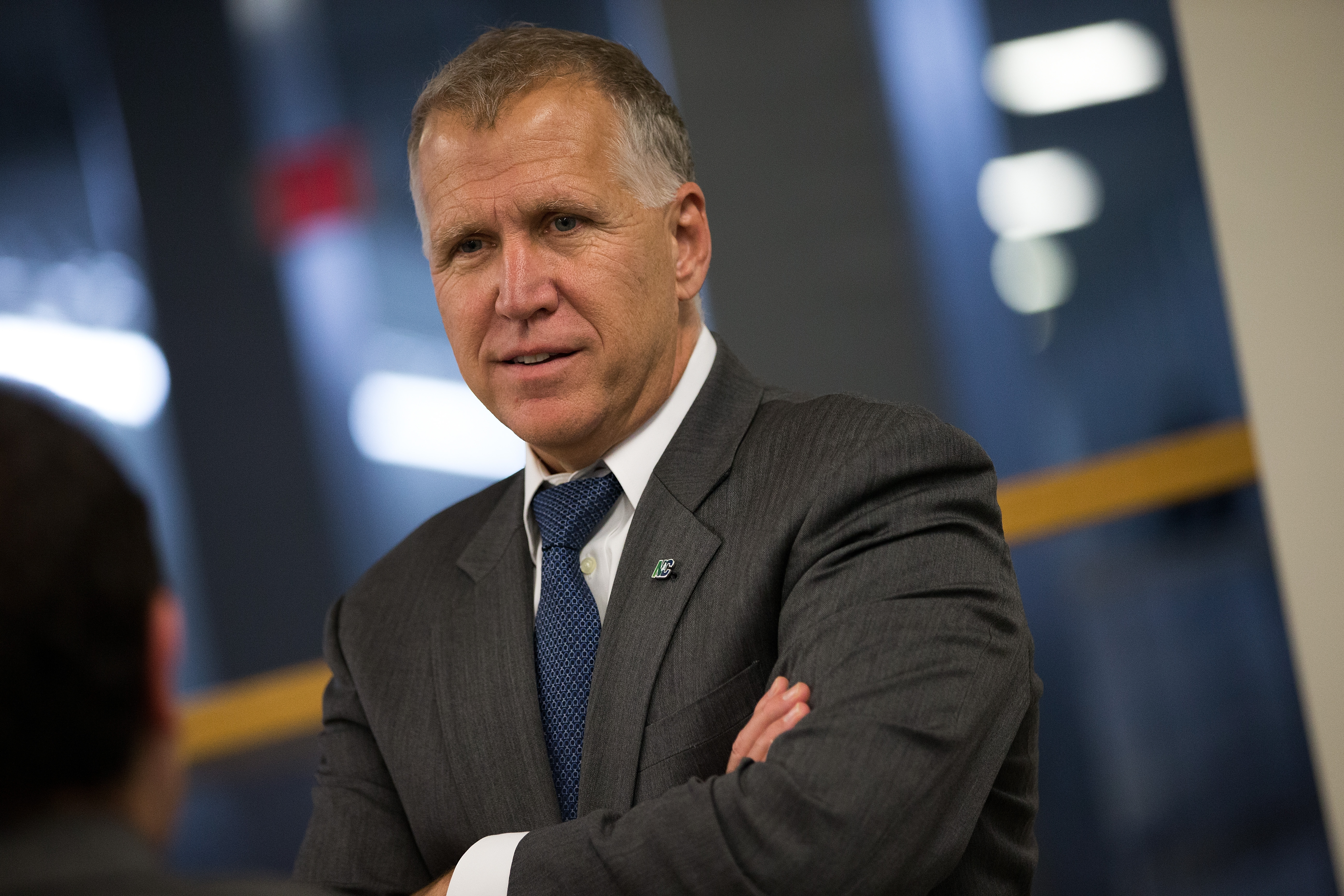 Senator Thom Tillis Rushed To Hospital After Collapsing